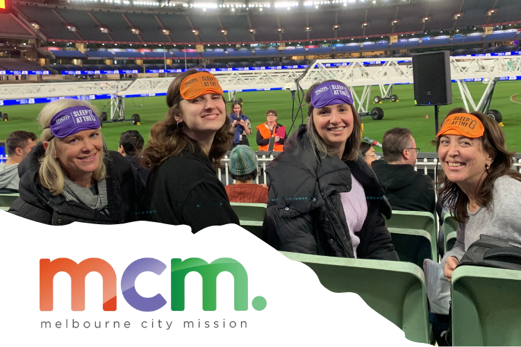 Refresh Marketing team smiling at the Sleep at the G event