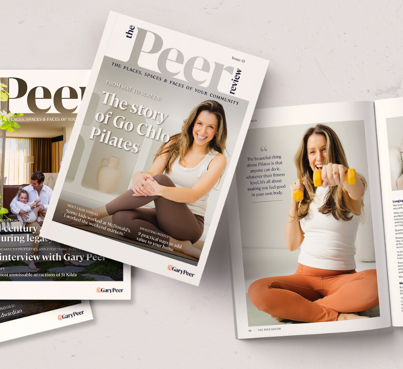 The Peer Review front covers