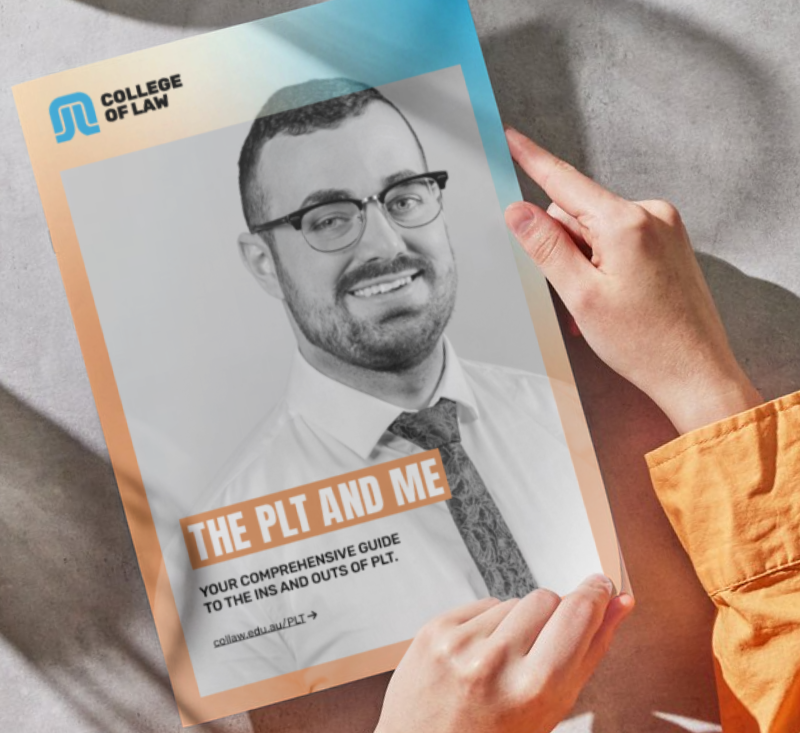 Front cover of a College of Law Publication