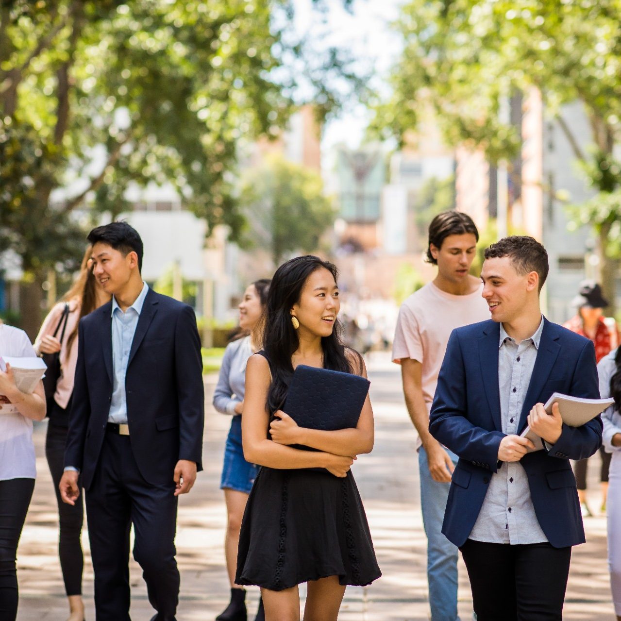 UNSW business students